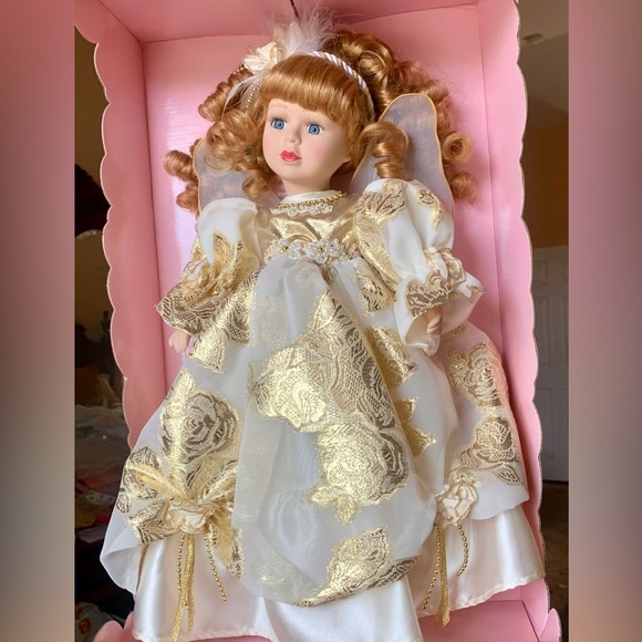 Porcelain Doll - Angel Collection- Genuine Porcelain Doll - Picture 7 of 16